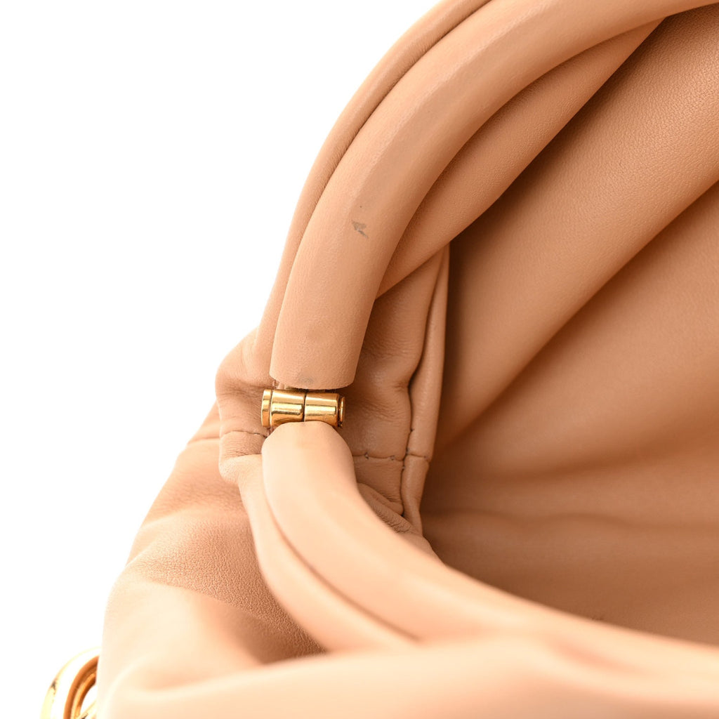 Nappa The Belt Chain Pouch Almond