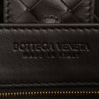 Suede Intrecciato Medium Andiamo Shoulder Bag Fondant