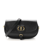 Box Calfskin East West Bobby Bag Black