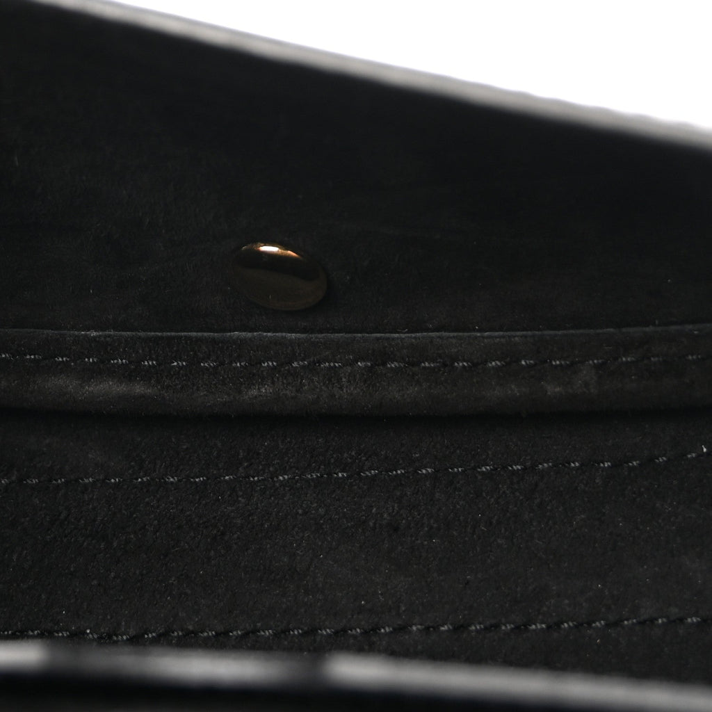 Box Calfskin East West Bobby Bag Black