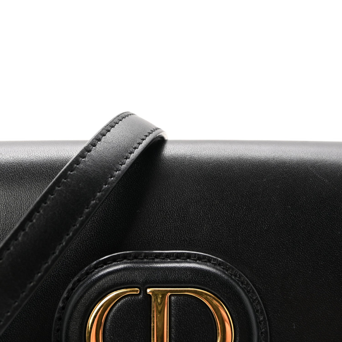 Box Calfskin East West Bobby Bag Black