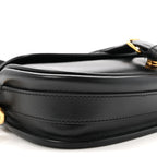 Box Calfskin East West Bobby Bag Black