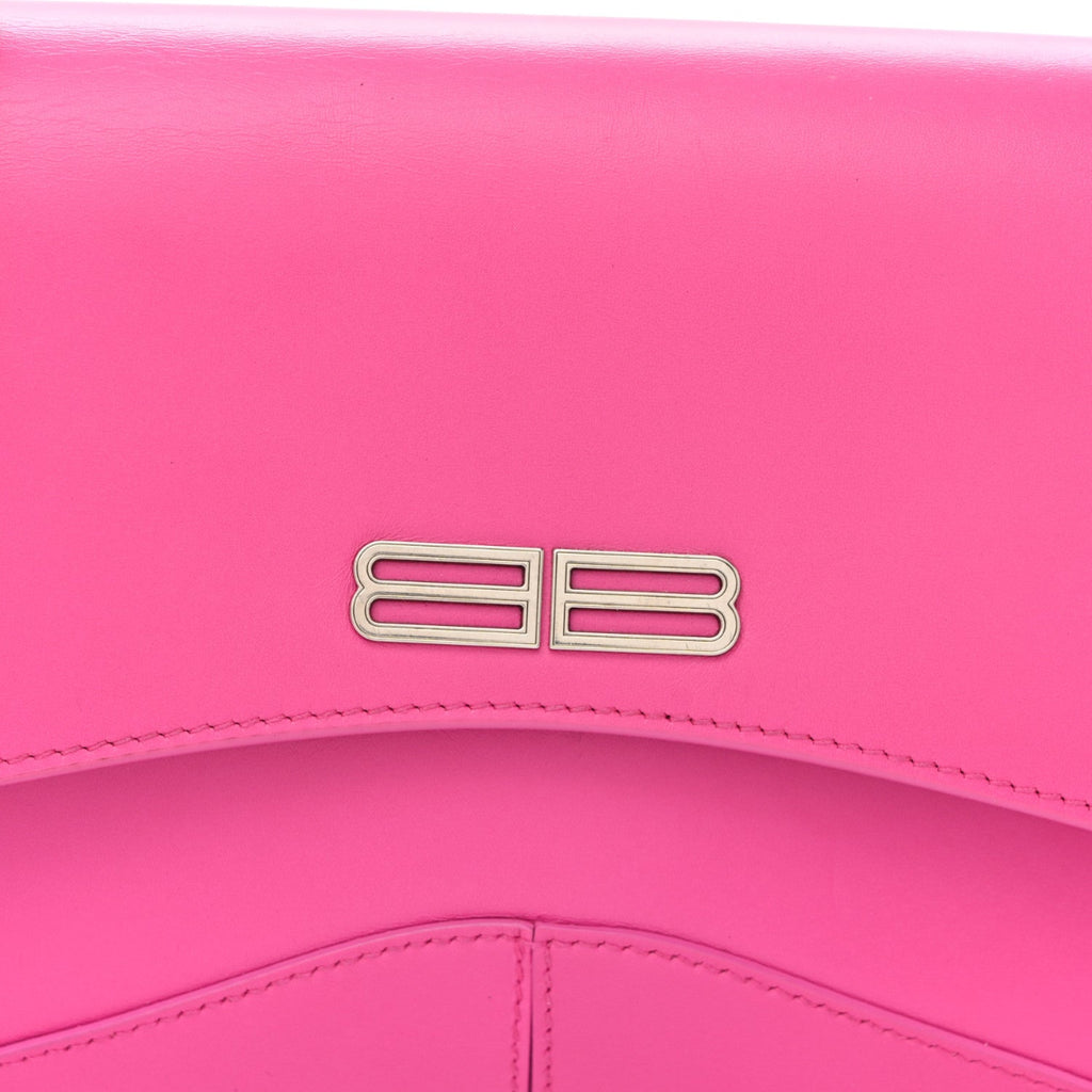 Box Calfskin Medium XX Flap Bag Lipstick Pink