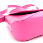 Box Calfskin Medium XX Flap Bag Lipstick Pink