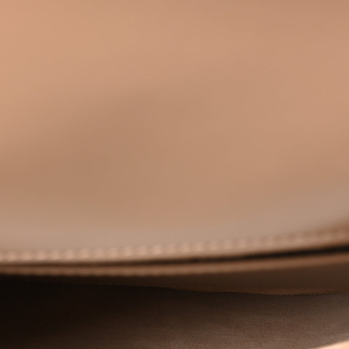 Box Calfskin Mini Voltaire Top Handle Bag Dark Cork