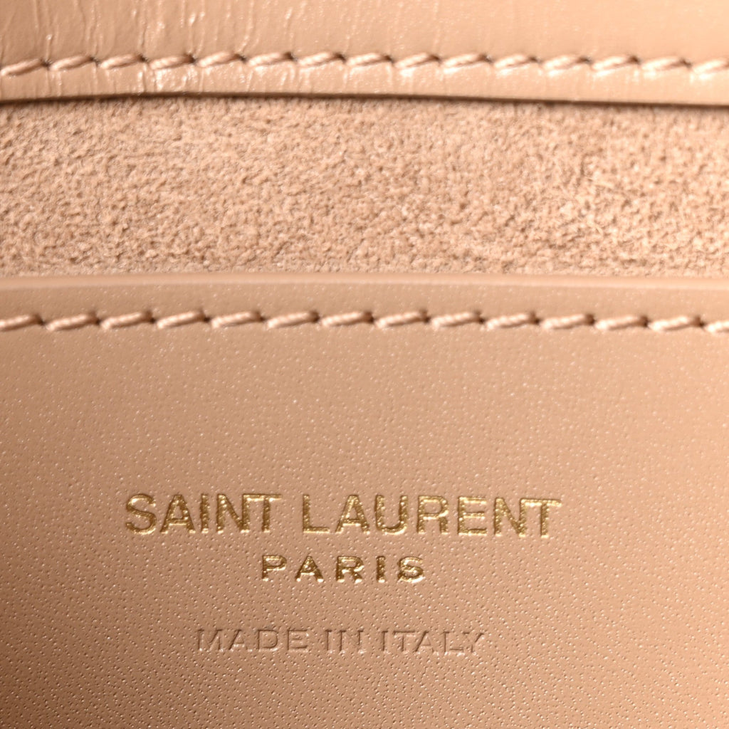 Box Calfskin Mini Voltaire Top Handle Bag Dark Cork