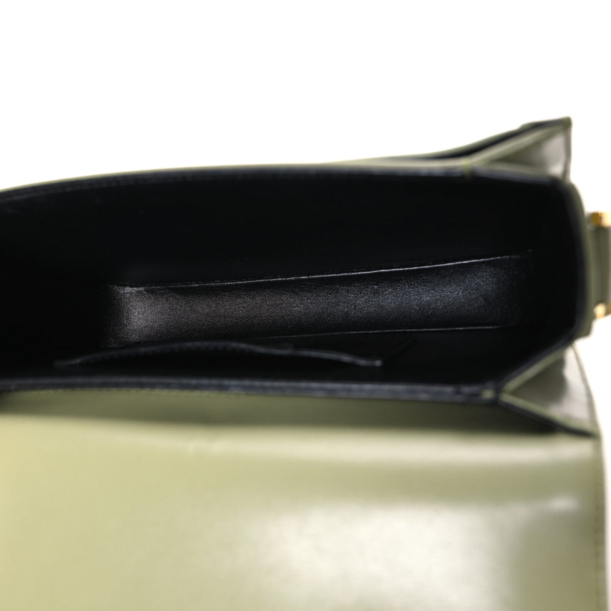 Box Calfskin Monogram Medium Solferino Satchel Light Sage