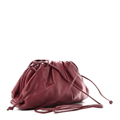 Butter Calfskin The Mini Pouch Bordeaux