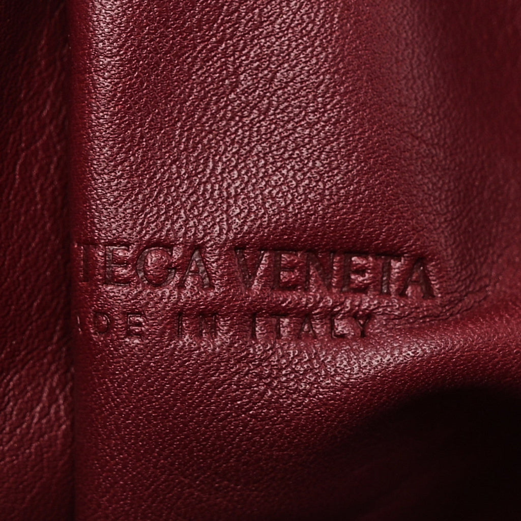 Butter Calfskin The Mini Pouch Bordeaux