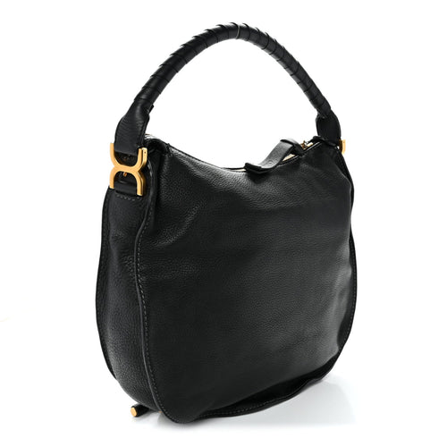 Calfskin Calfskin Medium Marcie Hobo Black
