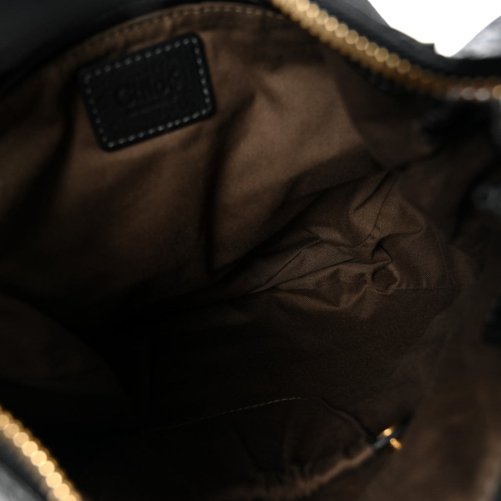 Calfskin Calfskin Medium Marcie Hobo Black