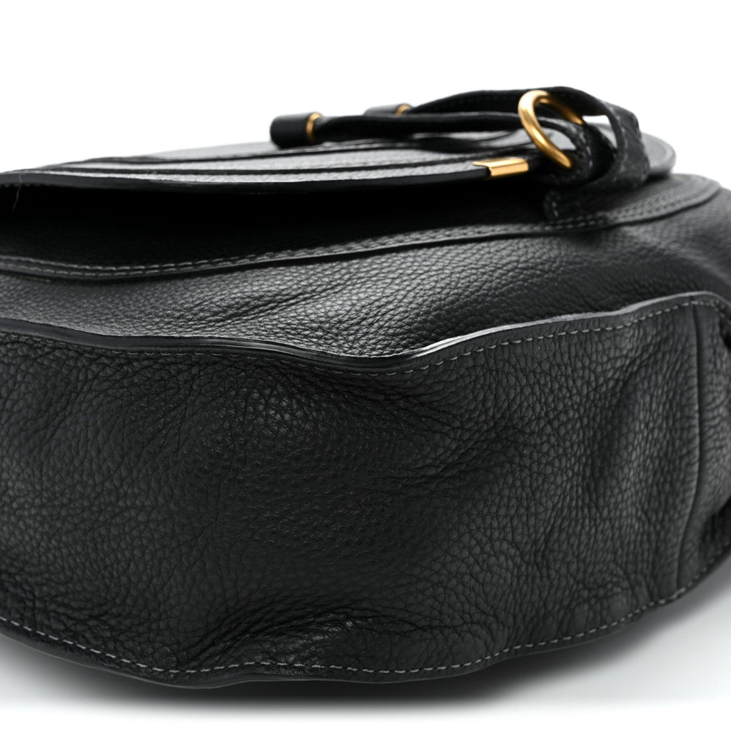 Calfskin Calfskin Medium Marcie Hobo Black