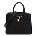 Calfskin City Steamer Mini Black