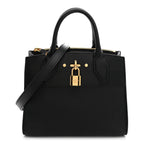 Calfskin City Steamer Mini Black