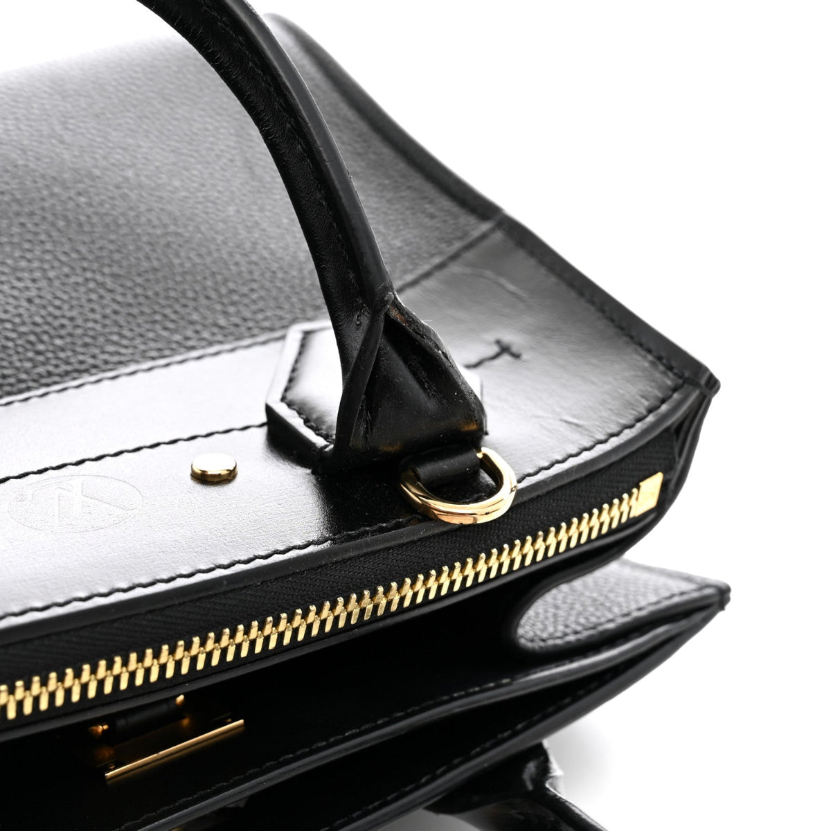 Calfskin City Steamer Mini Black