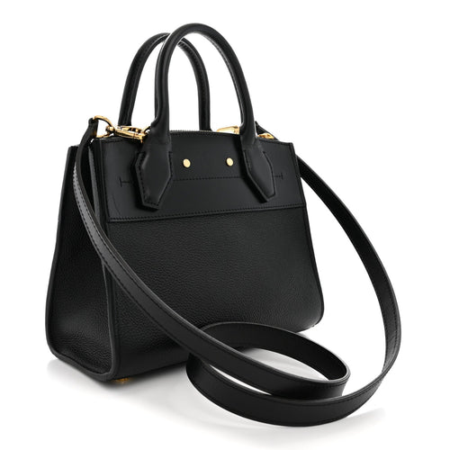 Calfskin City Steamer Mini Black