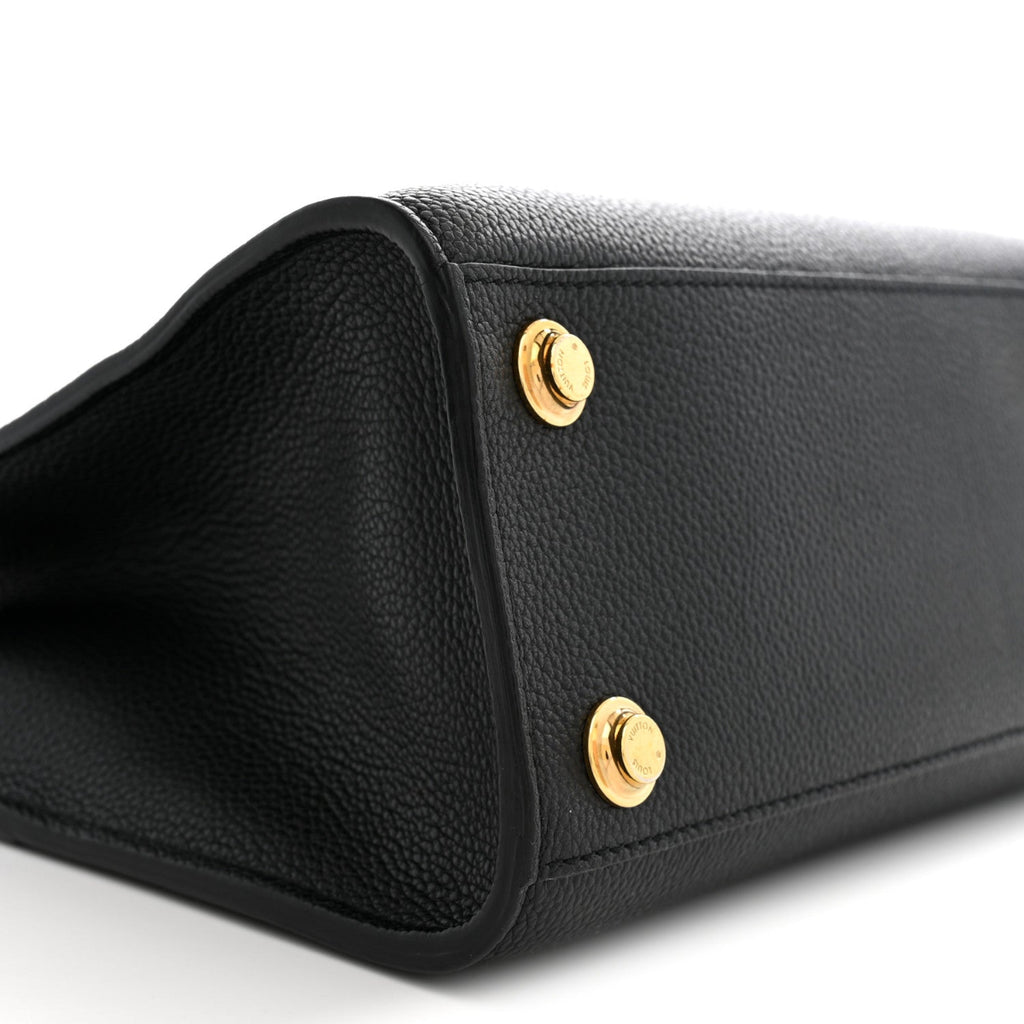 Calfskin City Steamer Mini Black