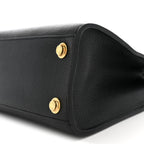 Calfskin City Steamer Mini Black