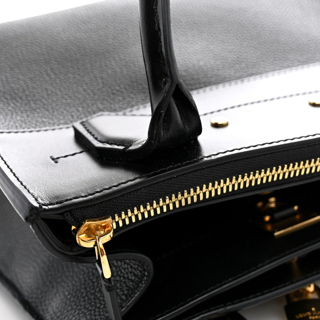 Calfskin City Steamer Mini Black