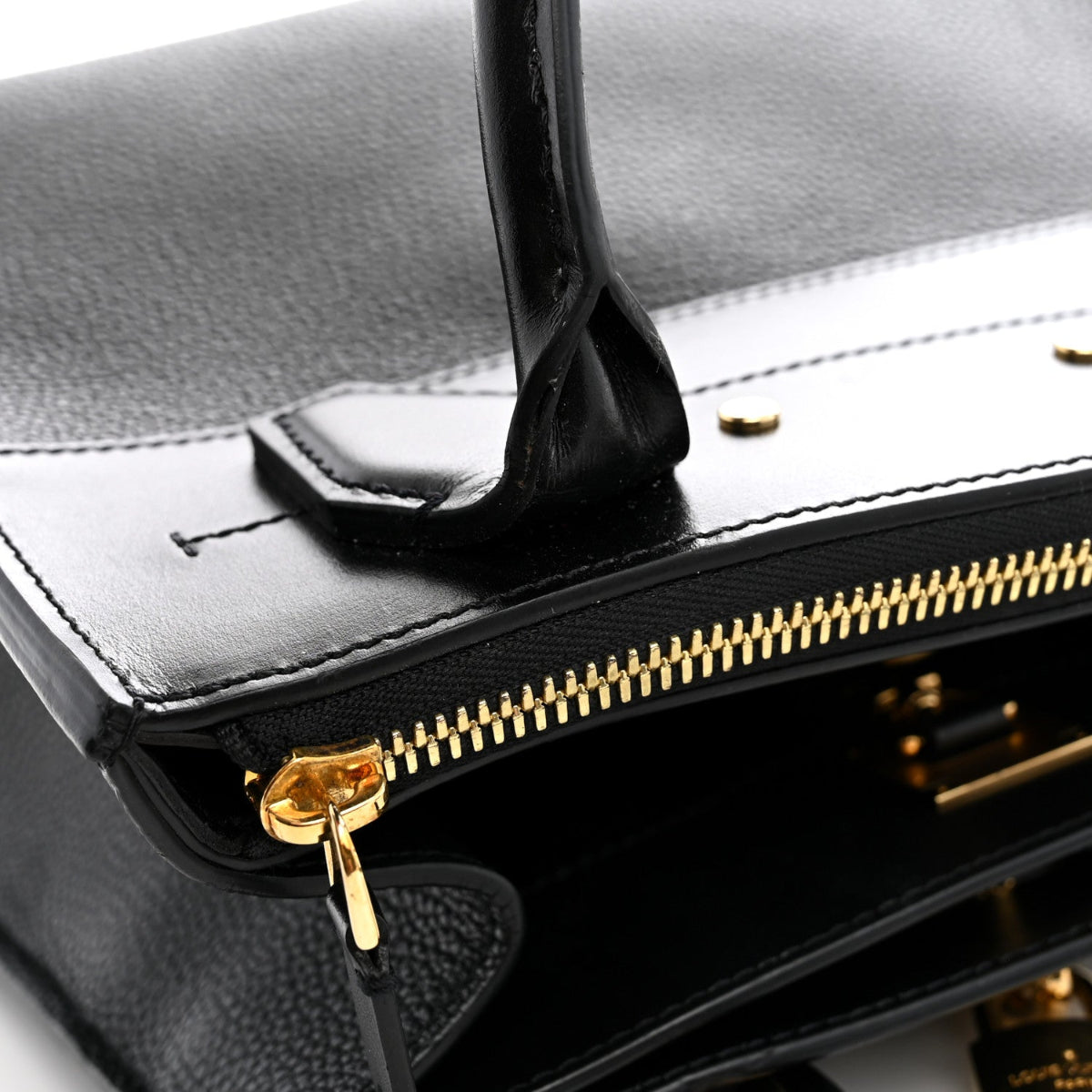 Calfskin City Steamer Mini Black