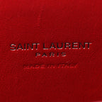 Calfskin Crocodile Embossed Nano Sac De Jour Red