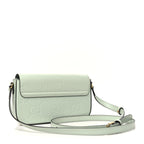 Calfskin GG Super Mini Shoulder Bag Pale Green