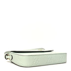 Calfskin GG Super Mini Shoulder Bag Pale Green