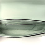 Calfskin GG Super Mini Shoulder Bag Pale Green