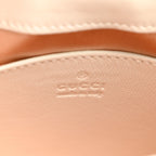 Calfskin Horsebit Slim Shoulder Bag White