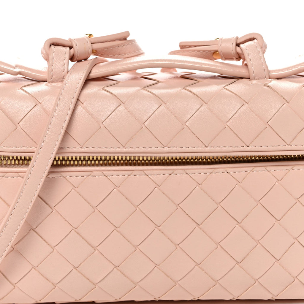 Calfskin Intrecciato Bang Bang Vanity Case Cameo