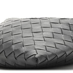 Calfskin Intrecciato Mini Hop Black