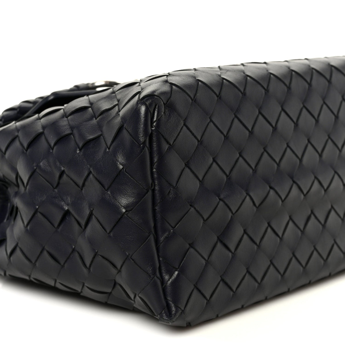 Calfskin Intrecciato Small Andiamo Messenger Bag Nocturnal