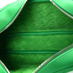 Calfskin Intrecciato Small Camera Bag Parakeet