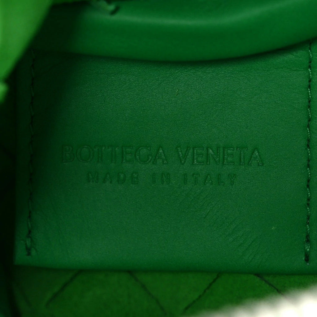 Calfskin Intrecciato Small Camera Bag Parakeet