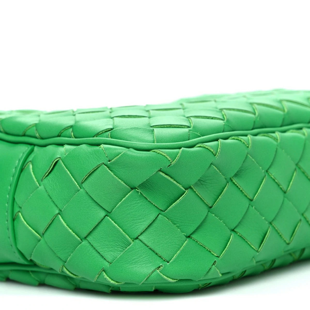 Calfskin Intrecciato Small Camera Bag Parakeet