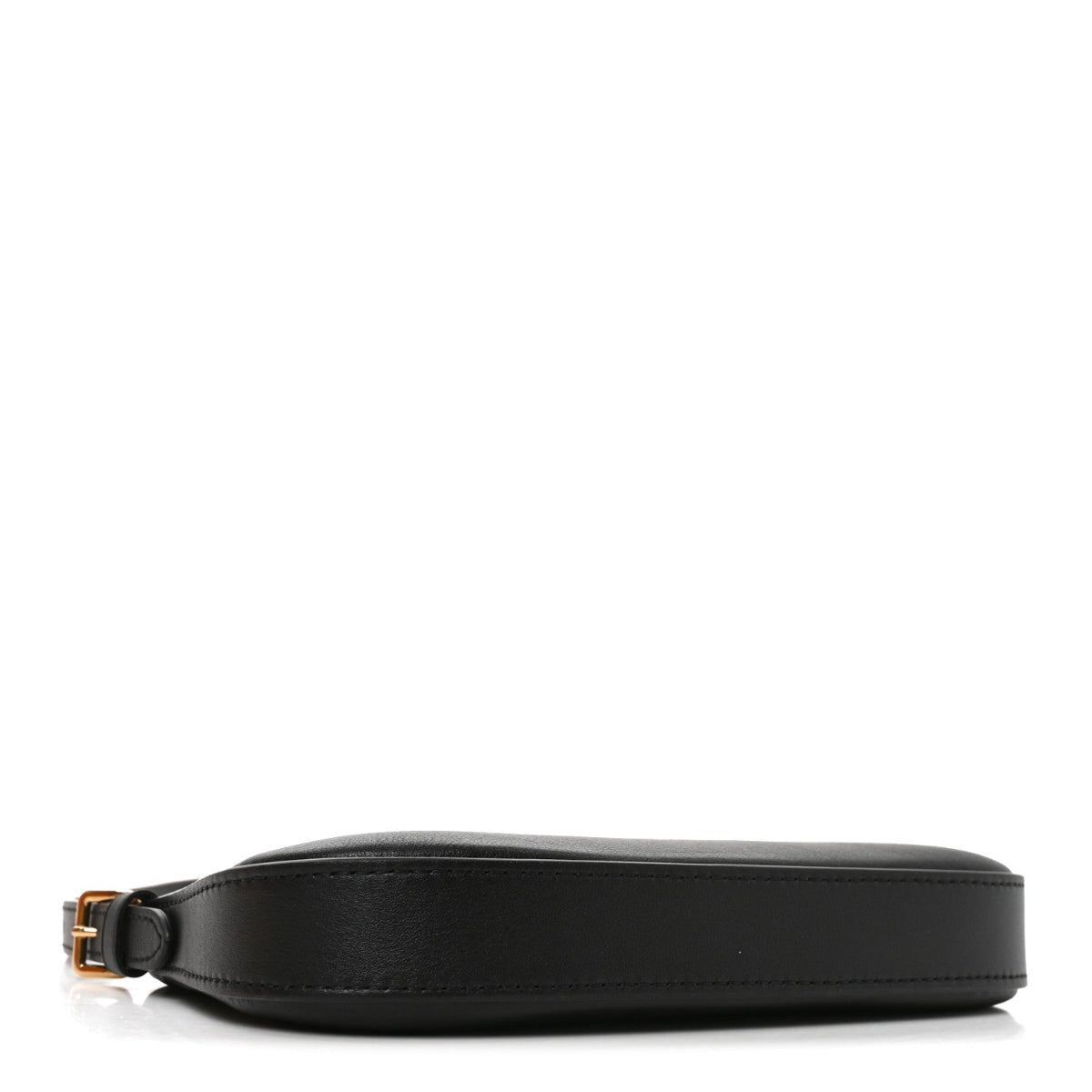 Calfskin LV Bloom Pochette Black
