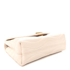 Calfskin LV New Wave Chain Bag GM Ivory