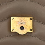 Calfskin LV New Wave Chain Bag Taupe