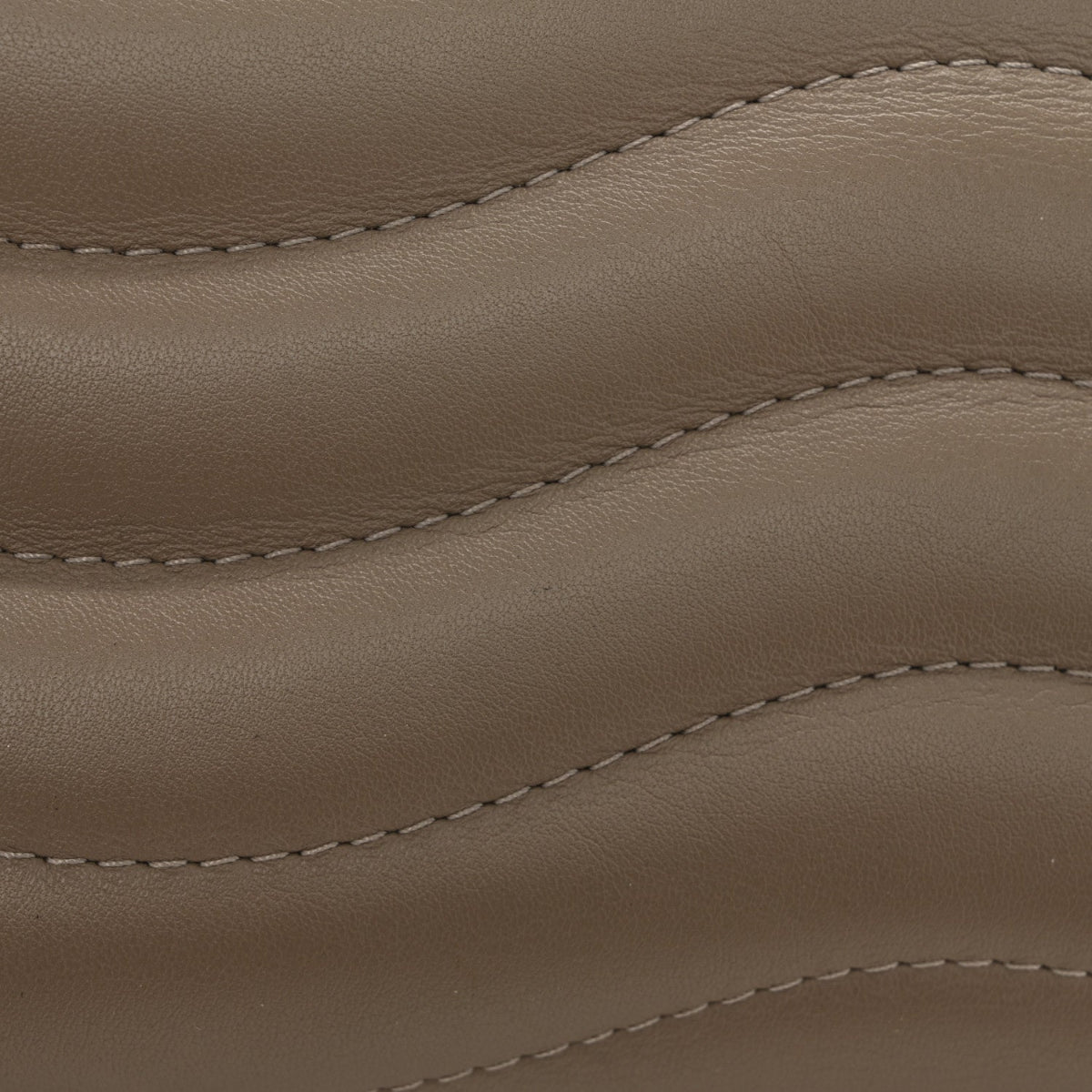 Calfskin LV New Wave Chain Bag Taupe