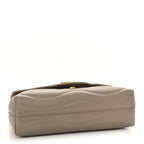 Calfskin LV New Wave Chain Bag Taupe