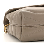 Calfskin LV New Wave Chain Bag Taupe