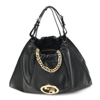 Calfskin Large Blondie Tote Black