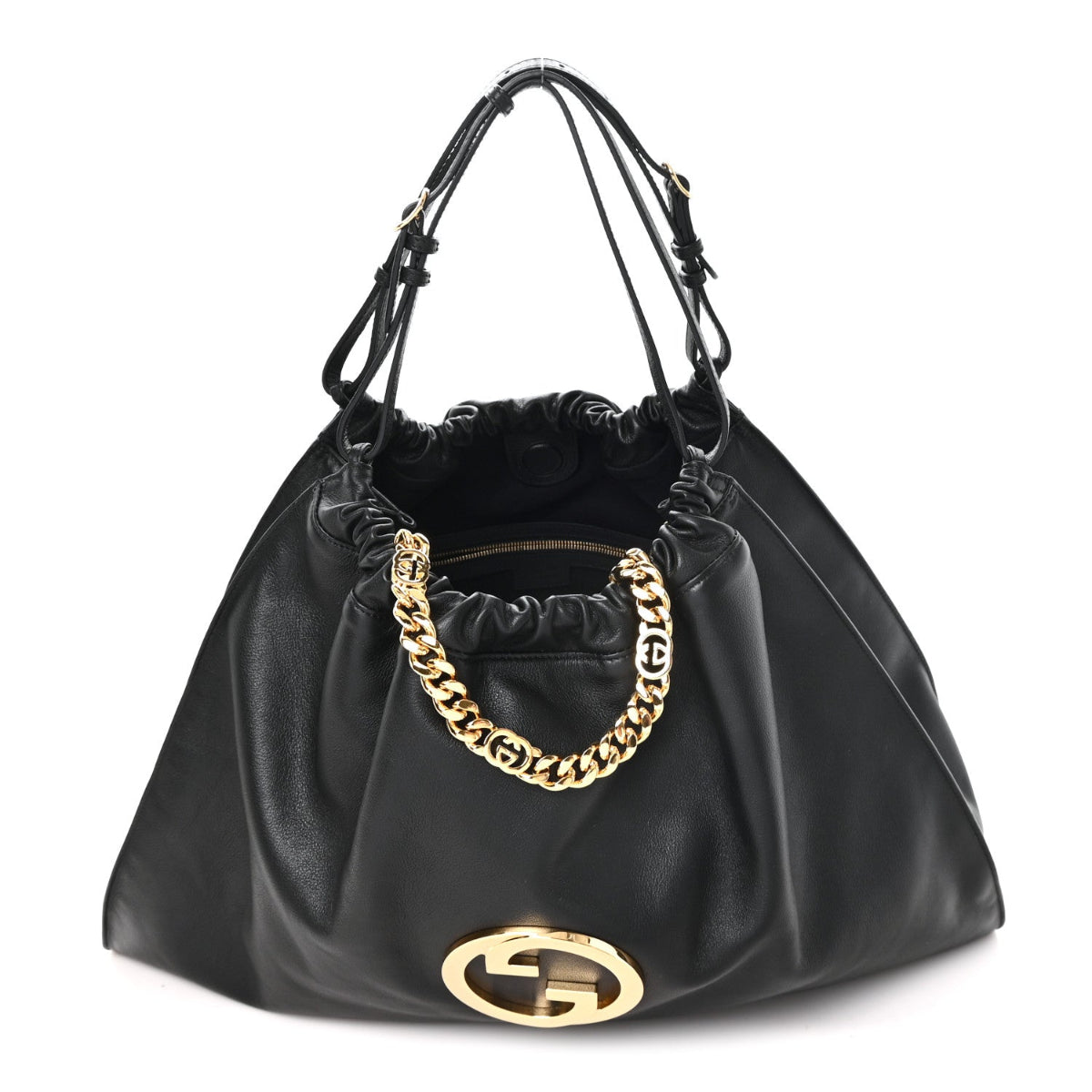 Calfskin Large Blondie Tote Black