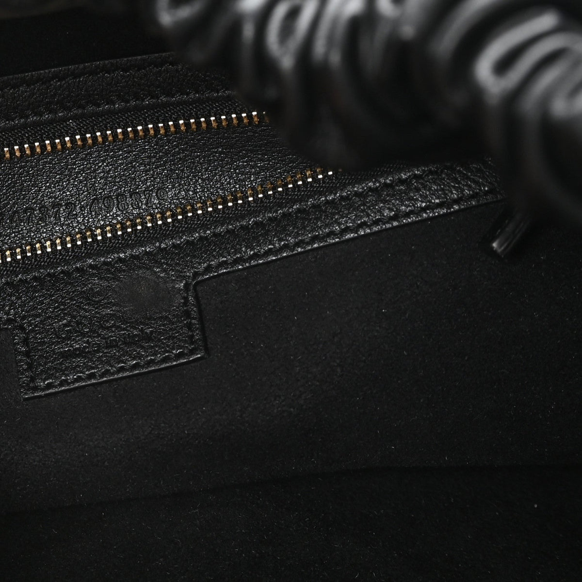 Calfskin Large Blondie Tote Black
