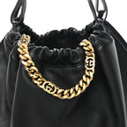 Calfskin Large Blondie Tote Black