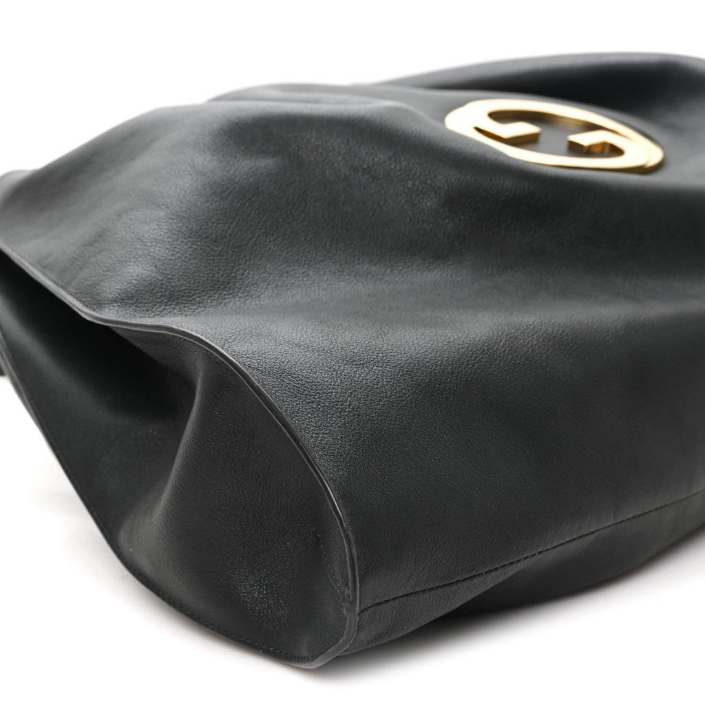 Calfskin Large Blondie Tote Black