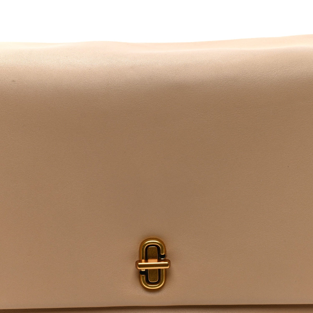 Calfskin Large Dual Shoulder Bag Camel