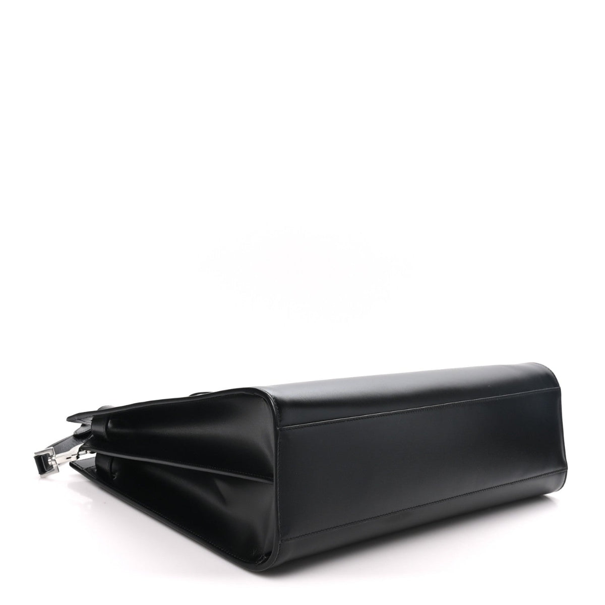 Calfskin Large Thin Sac De Jour Black