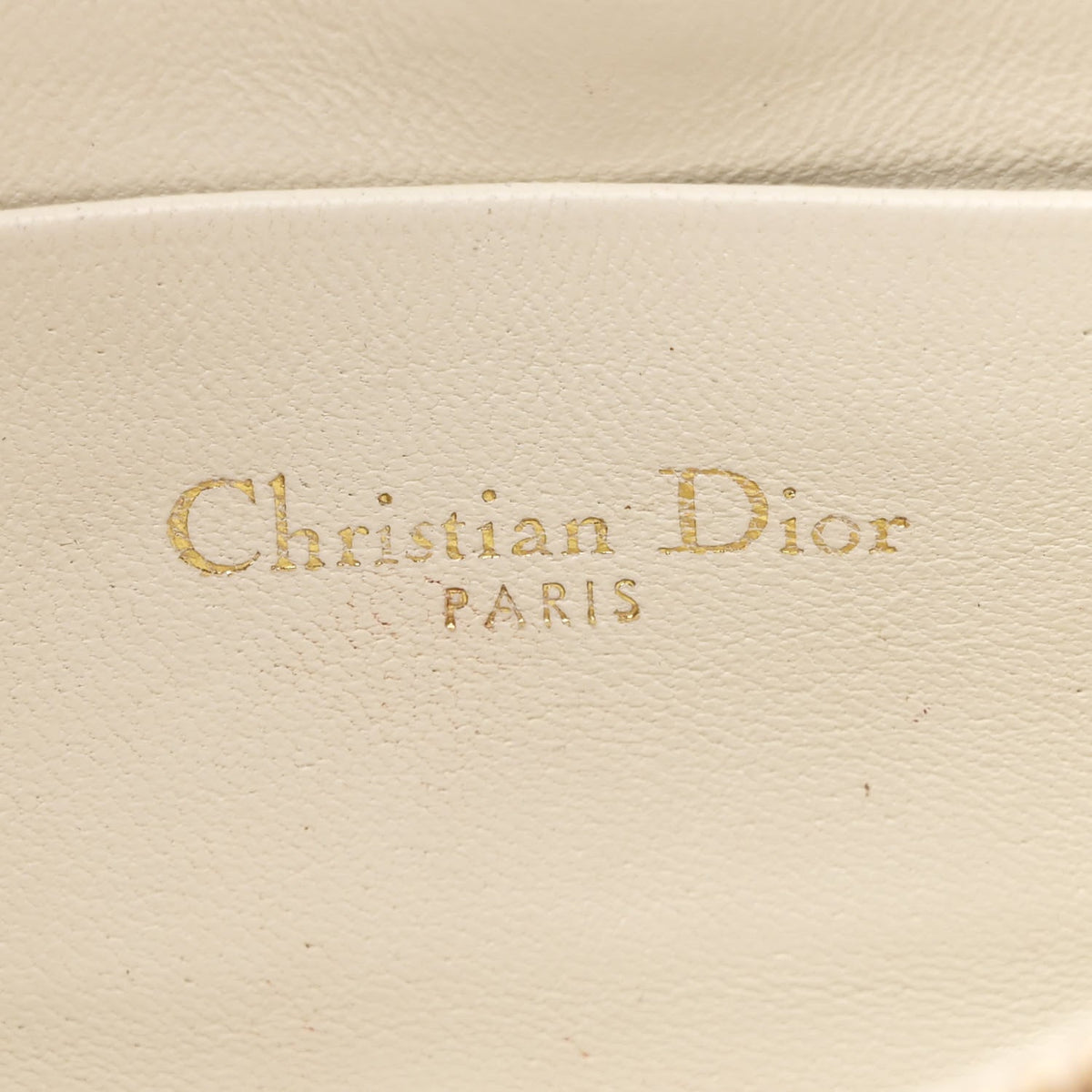 Calfskin Macrocannage Mini Caro Bag White