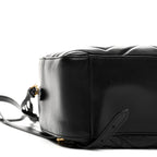 Calfskin Matelasse GG Marmont Dome Backpack Black